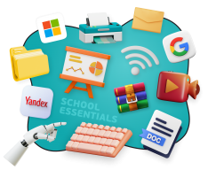 Цифровая база для школьника - КИБЕРшкола программирования для детей, компьютерные курсы для школьников, начинающих и подростков - KIBERone г. Москва