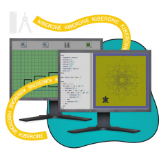 Исполнители чертежник и черепашка - КИБЕРшкола программирования для детей, компьютерные курсы для школьников, начинающих и подростков - KIBERone г. Москва
